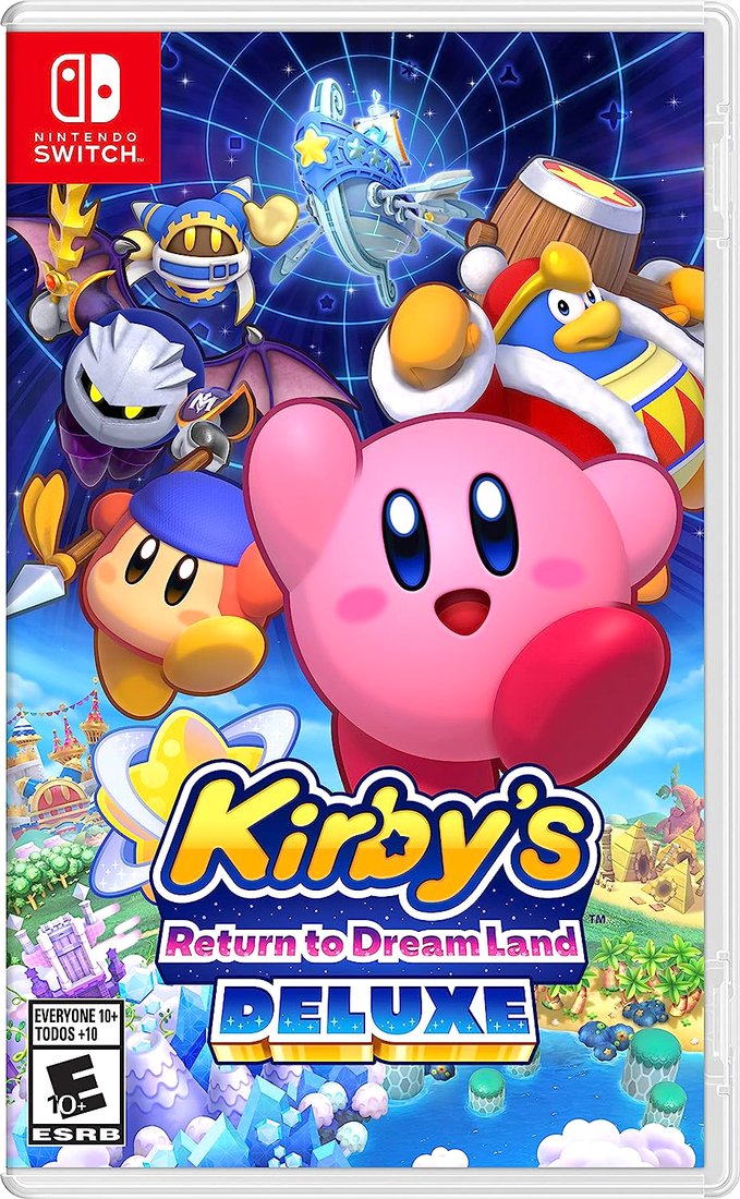 

Kirby’s Return To DreamLand: Deluxe Edition (без русской озвучки) для Nintendo Switch