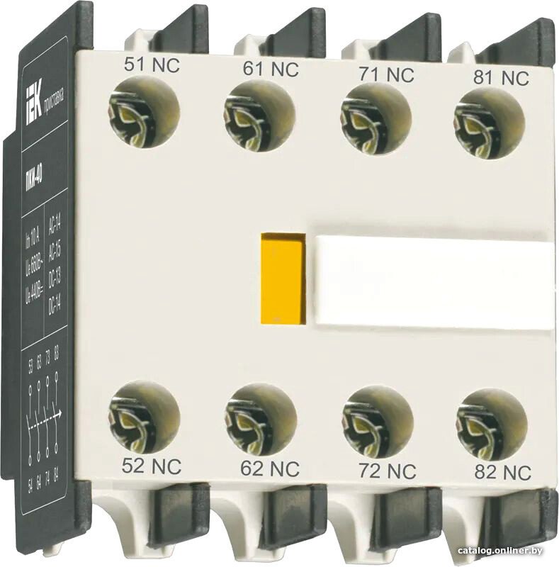 Приставка контактная IEK KPK10-40