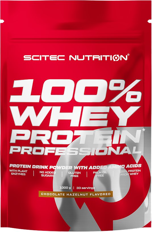 

Протеин комплексный Scitec Nutrition 100% Whey Protein Professional (шоколад/орех, 1000 г)