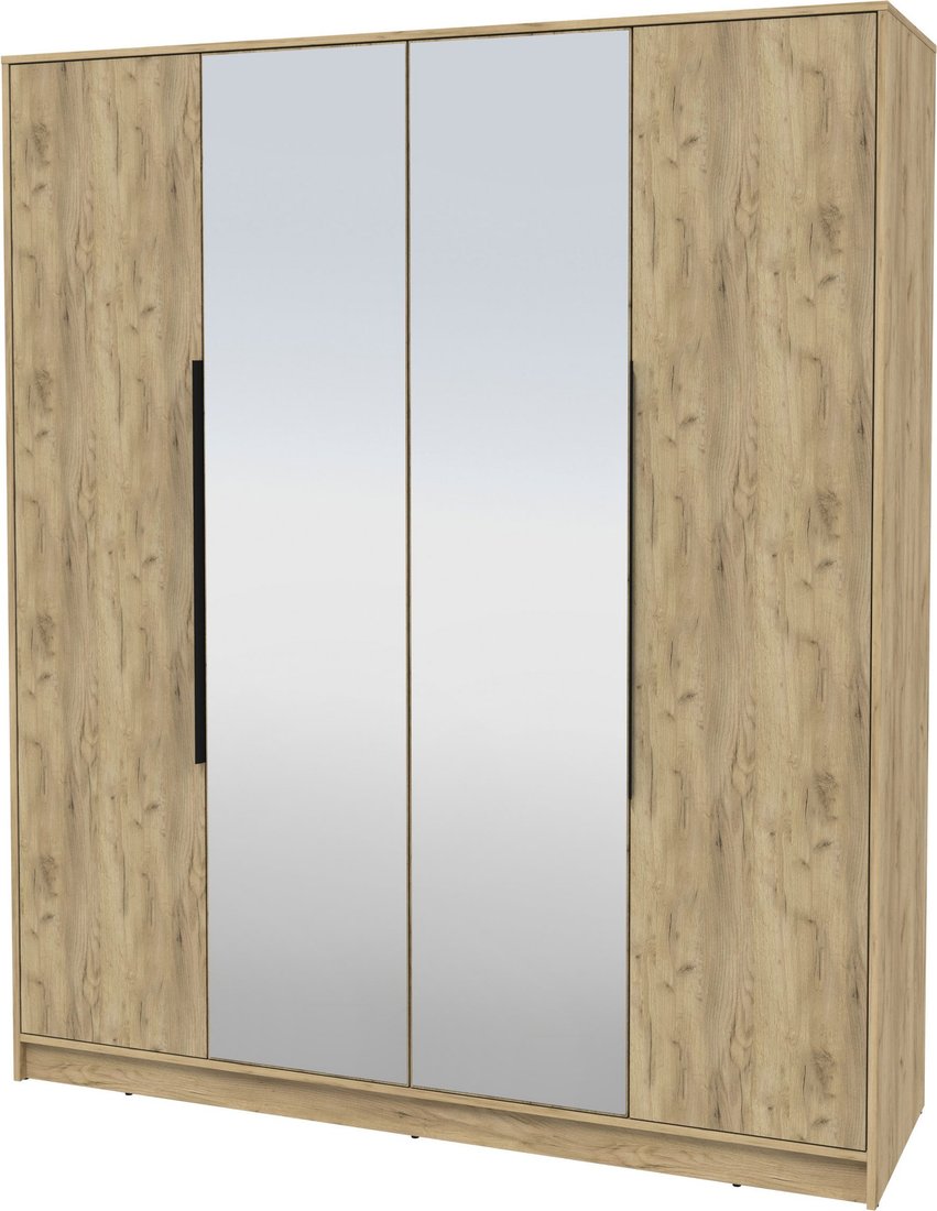 

Шкаф распашной Интерлиния Концепт КТ-Ш4з (дуб золотой/дуб золотой)