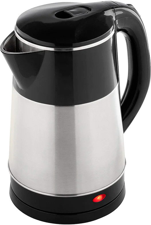 Электрический чайник HomeStar HS-1055 (стальной/черный)