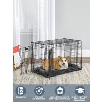 Клетка Midwest Contour для собак 2 двери 836DD (93x59x62см)