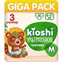 Трусики-подгузники Kioshi Ультратонкие M 6-11 кг KS210 (76 шт)
