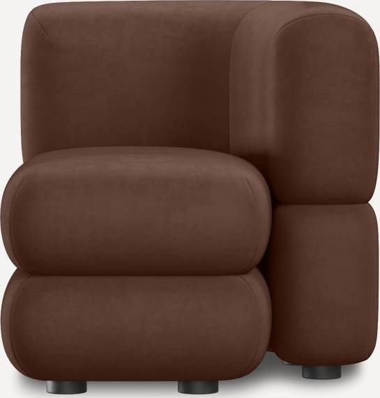 

Интерьерное кресло Divan Brera-12 242192 (Velour Cinnamon)