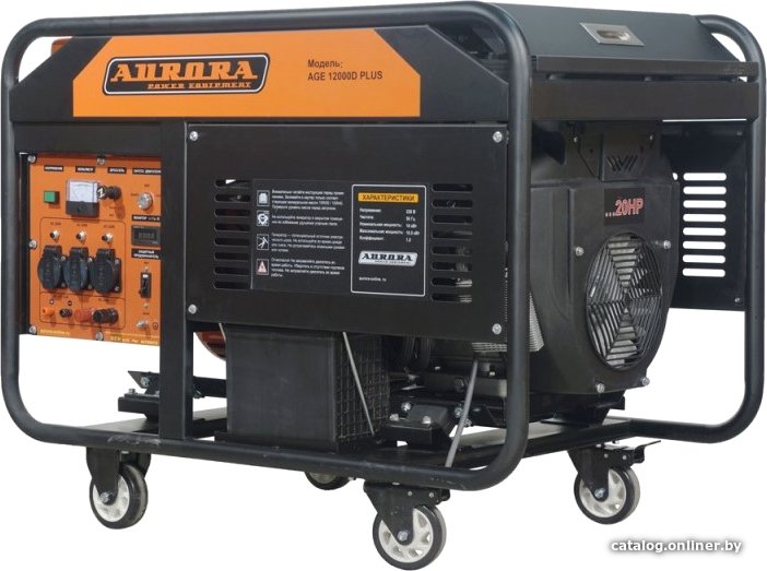 Бензиновый генератор Aurora AGE 12000 D Plus