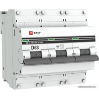 Выключатель автоматический EKF PROxima ВА 47-100 mcb47100-3-63D-pro