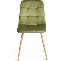 Стул TetChair Chilly mod. JSC-220 (зеленый/натуральный)