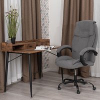 Офисное кресло TetChair Oreon metalBL велюр (серый, 29) в Гродно