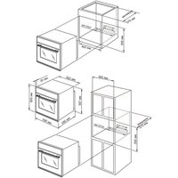 Электрический духовой шкаф Schtoff CME 7307 Nano Matte Black