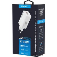Сетевое зарядное Maxvi A483GN (белый)