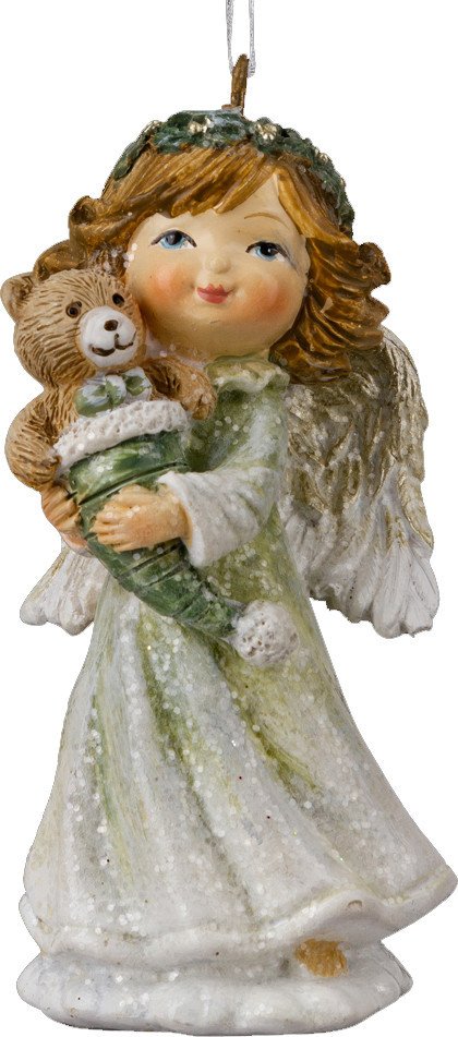 Елочная игрушка Erich Krause Decor. Ангел с медвежонком 64519