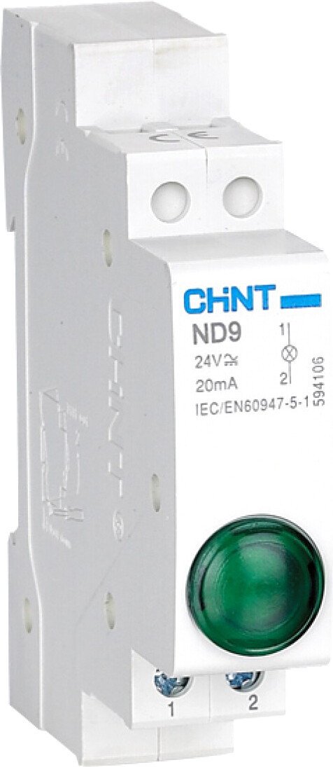 

Лампа сигнальная Chint ND9-2/gr 594138 (зеленый/красный)