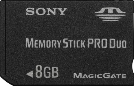 

Карта памяти Sony Memory Stick PRO Duo MSX-M8GST 8GB