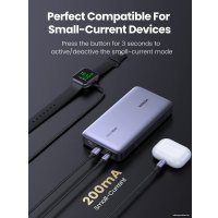 Внешний аккумулятор Ugreen PB205 25000mAh (серый)