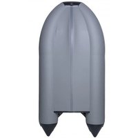 Моторно-гребная лодка Адмирал АМ-360 S серый/черный