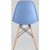 Стул Stool Group Eames DSW (голубой)