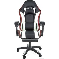 Игровое (геймерское) кресло Jiqiao DG8003 (черный/белый)