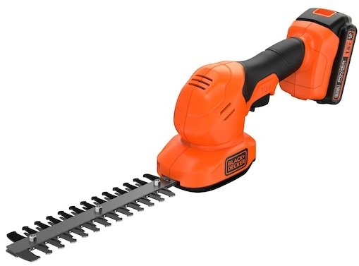 

Кусторез + ножницы Black & Decker BCSS18D1-QW (с 1-им АКБ)