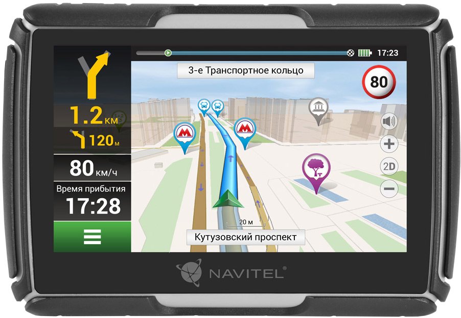 

GPS навигатор NAVITEL G550 Moto