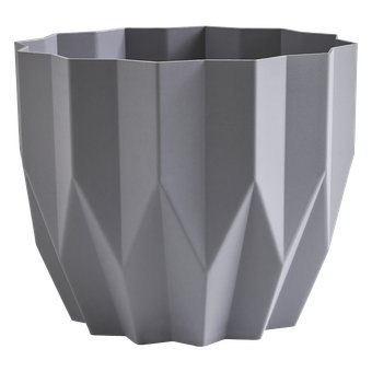 Кашпо La Decoro Геометрия (3 л, серый жемчуг)