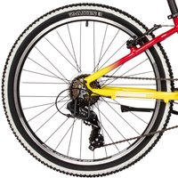 Велосипед Novatrack Katrina 7.V 24 р.12 2025 24AHV.KATRINA.12YRD5 (красный/желтый)