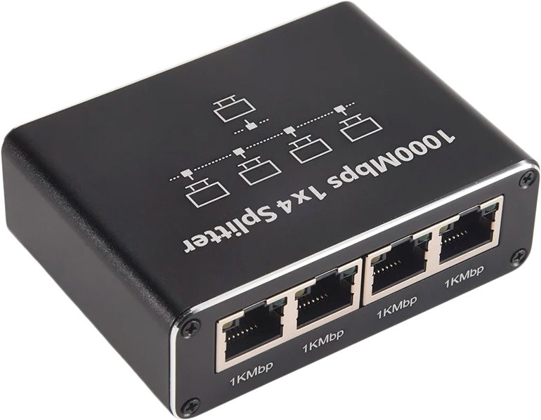 

Разветвитель USBTOP 1x4 RJ45 555047