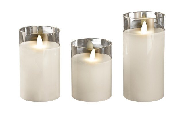 

Новогодняя свеча Фаza Свечи CL7-SET3-wh (белый)