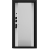 Металлическая дверь Guard Combi Mirror шпон корица/шагрень белая (96x205, левая)