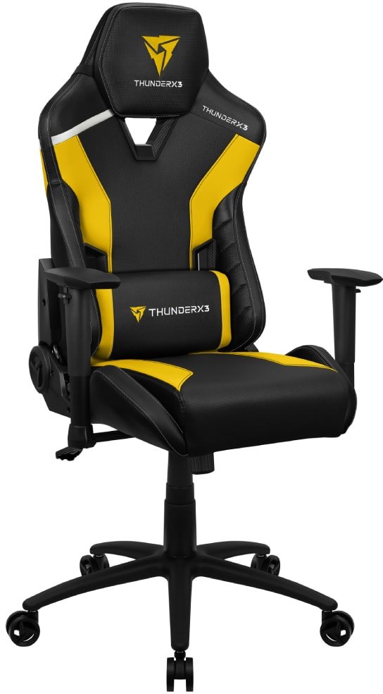 

Игровое (геймерское) кресло ThunderX3 TC3 Bumblebee Yellow (черный/желтый)