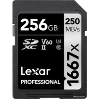 Карта памяти Lexar LSD256CB1667 SDXC 256GB