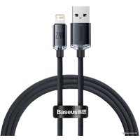 Кабель Baseus CAJY000001 USB Type-A - Lightning (1 м, черный)