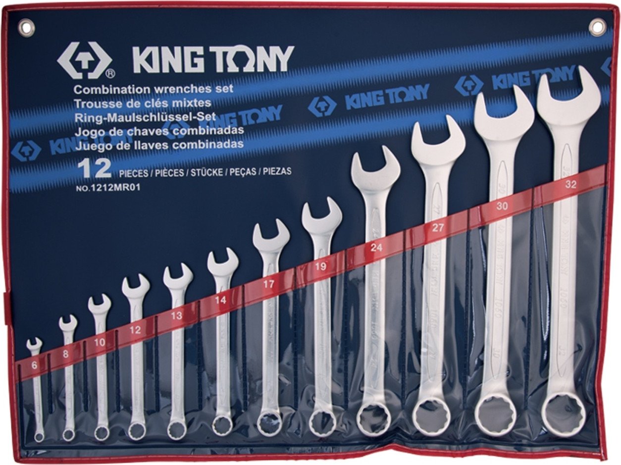 Набор ключей King Tony 1212MR01 (12 предметов)
