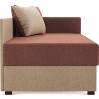 Тахта Олмеко Мальта М (жаккард, тесла шоколад/жаккард, тесла крем)