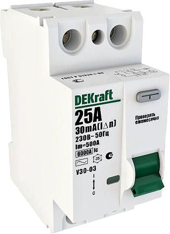 

Устройство защитного отключения Schneider Electric DEKraft 14055DEK