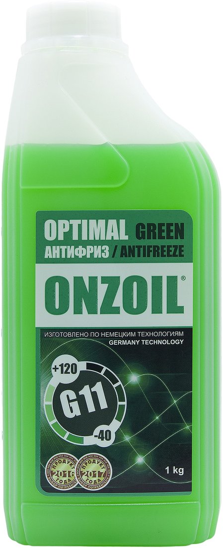 

Антифриз ONZOIL Optimal Green G11 1кг