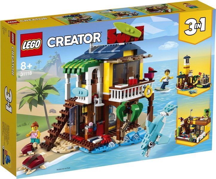 

Конструктор LEGO Creator 31118 Пляжный домик серферов