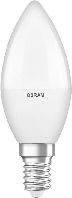 

Светодиодная лампочка Osram LV CL B60 7 SW/830 230V E14 10X1 RU