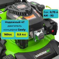 Газонокосилка Gardmann GML-515 SM