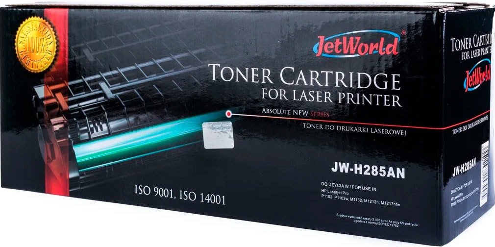 

Картридж JetWorld JW-H285AN (аналог HP CE285A)