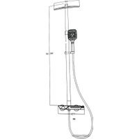 Душевая система  Kern 5094 (хром)
