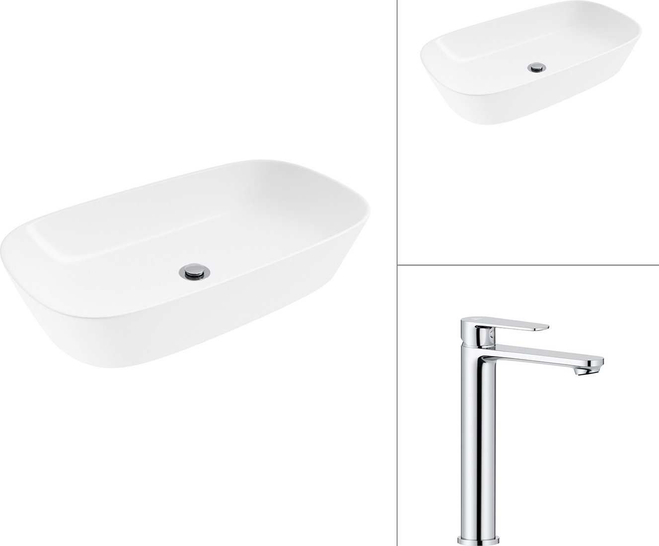 

Умывальник Lauter 21393-70 + Moon 21СK81691C