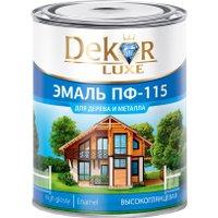 Эмаль Dekor ПФ-115 0.8 кг (морская волна глянец)