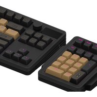 Клавиатура Дарк Проджект KD87A+Numpad (G3ms Moonstone, черный)