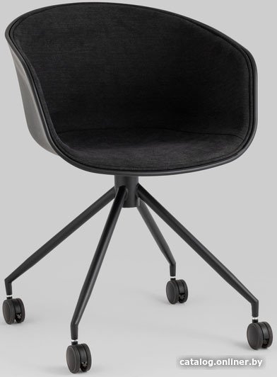 Офисное кресло Stool Group LIBRA SL-7040ZB (рогожка черный/черный)
