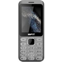 Кнопочный телефон Wifit Wiphone F2 (темно-серый)