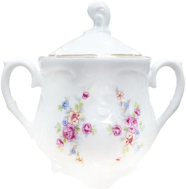 

Сахарница Cmielow i Chodziez Rococo 7490-0036060 (бабушкин цветок)