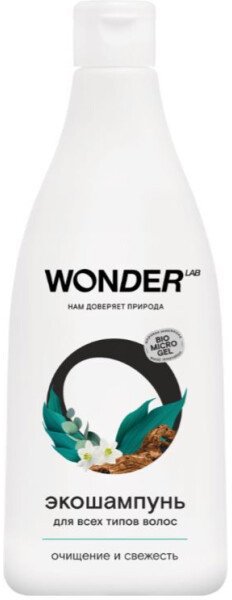 

Шампунь Wonder LAB Ощищение и свежесть 550 мл