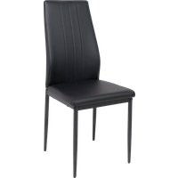 Стул AksHome Oreo (экокожа, черный/черный)