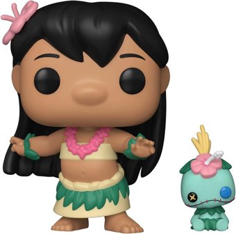 Фигурка Funko POP! Disney Lilo & Stitch S4 Hula Lilo with Scrump Fun90342