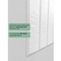 Панель UG Home 600x300x9мм ПСФУ.8-БЛ (8шт, белый)